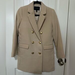 Banana Republic Women's Beige Pea Coat